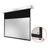 Celexon motorisierte Deckeneinbauleinwand Motor Professional Plus weiß Maße 3