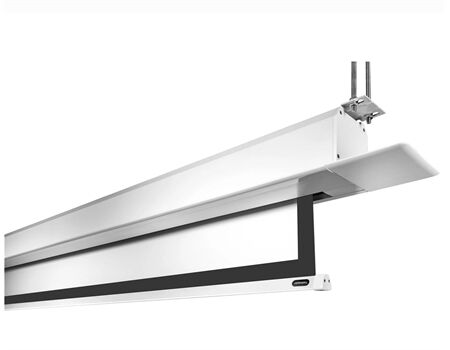 Celexon motorisierte Deckeneinbauleinwand Motor Professional Plus 72 Zoll weiß Einbau