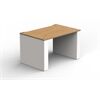 Blok Stax 2G LP Esche Natur/Weiß Seidenmatt Hi-Fi Racks Seite