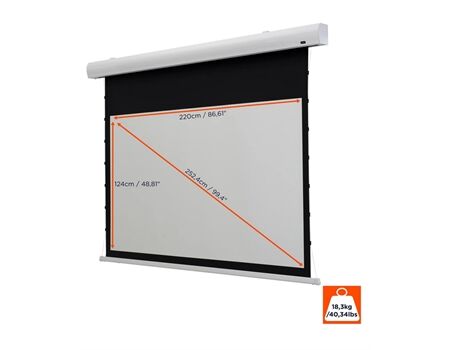 celexon Leinwand HomeCinema Tension - MWHT schwarz/weiß Maße