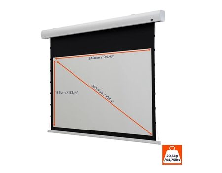 celexon Leinwand HomeCinema Tension - MWHT schwarz/weiß Maße