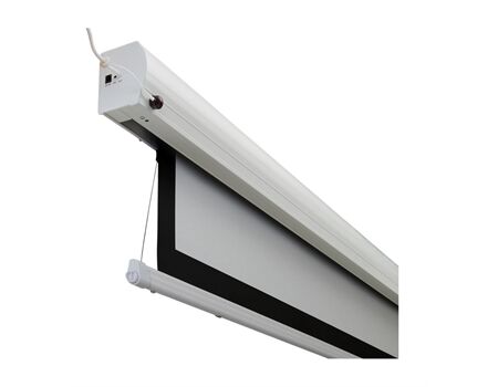 celexon Leinwand HomeCinema Tension - MWHT schwarz/weiß Seite L