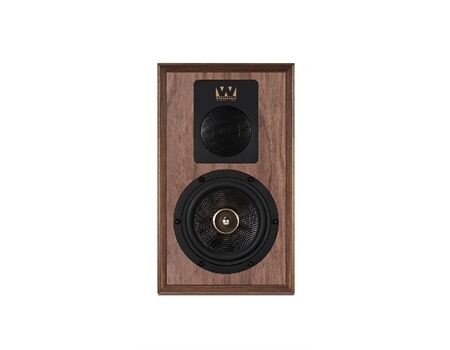 Wharfedale Aston (inkl. Stands) Passive Kompaktlautsprecher Walnuss Vorderseite