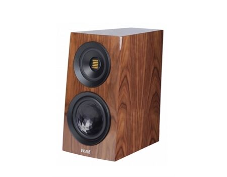 ELAC CONCENTRO S 503.2 /Stück nussbaum hochglanz Passive Kompaktlautsprecher Seitenansicht