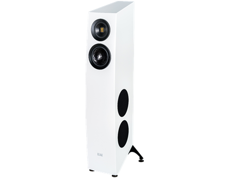 ELAC CONCENTRO S 507.2 /Stück Passive Standlautsprecher Schwarz Hochglanz Seitenansicht