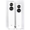 ELAC CONCENTRO S 507.2 /Stück Passive Standlautsprecher Schwarz Hochglanz Paar Vorderansicht