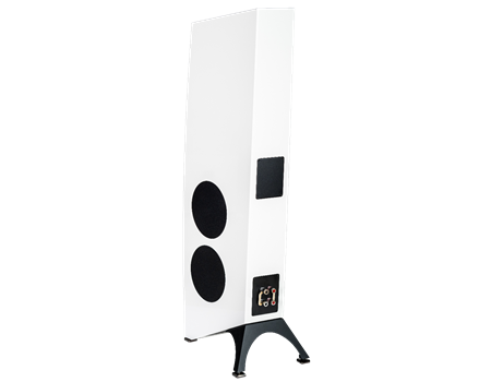 ELAC Concentro S 509.2 Passive Standlautsprecher weiß Rückseite