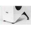 ELAC Concentro S 509.2 Passive Standlautsprecher weiß Seitenansicht ELAC LOGO