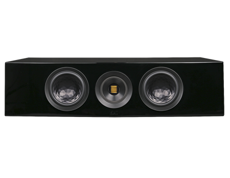 ELAC Concentro Center 501.2 Schwarz Hochglanz Vorderseite
