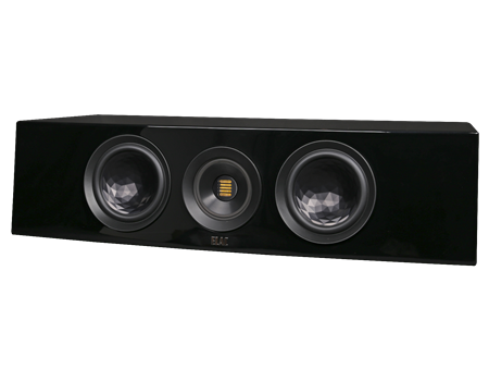 ELAC Concentro Center 501.2 Schwarz Hochglanz Seitenansicht