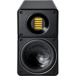 Elac BS 312.2 Elegant /Stück Passive Kompaktlautsprecher Schwarz Hochglanz Vorderseite