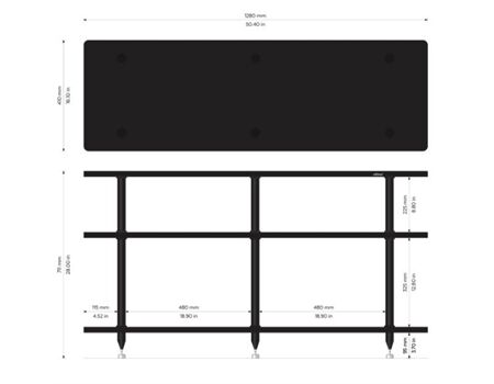Solidsteel VL-3 Vinyl Rack