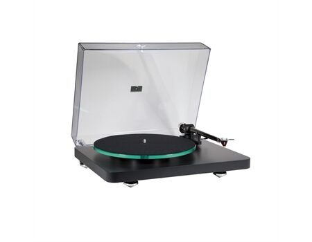 NAD C588 Plattenspieler grafit Vorderseite + Haube 1