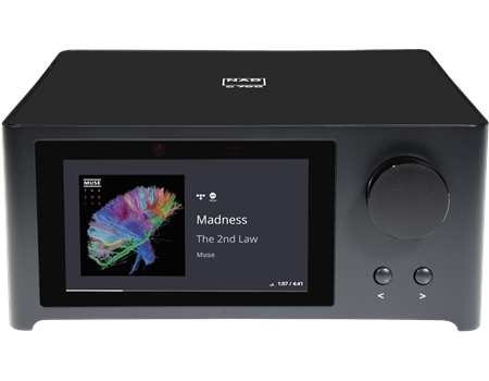 NAD C700 V2 Streaming Verstärker schwarz Vorderseite