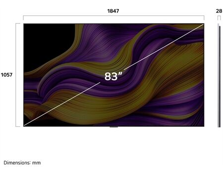 LG OLED83G58LW