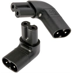 Audioquest Adapter IEC-C7 90°