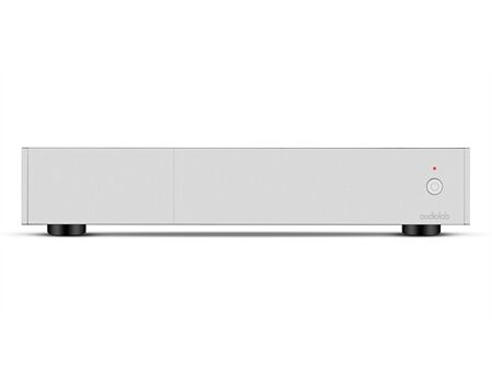 Audiolab 9000 P Endstufe Vorderseite silber