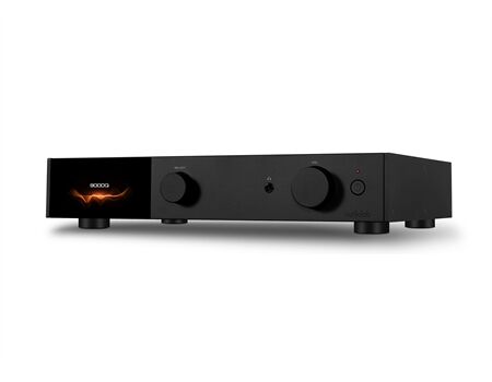 Audiolab 9000 Q Vorverstärker schwarz Seitenansicht