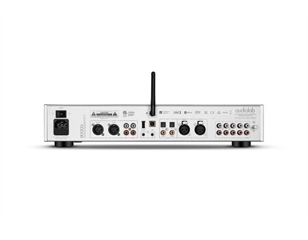 Audiolab 9000 Q Vorverstärker silber Rückseite