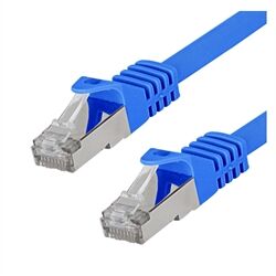 Goldkabel Netzwerkkabel CAT.6a Color-Edition blau 3m