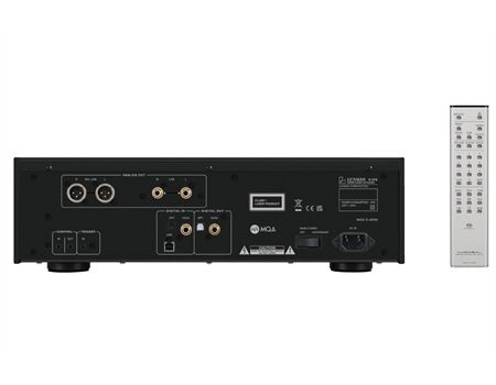 Luxman D-07X Black Edition Rückseite
