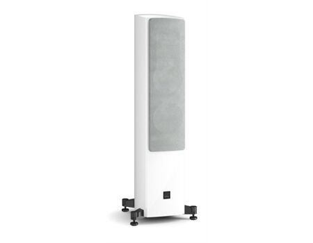 DALI EPIKORE 7 /STÜCK Weiß Hochglanz Passive Standlautsprecher Vorderseite 2