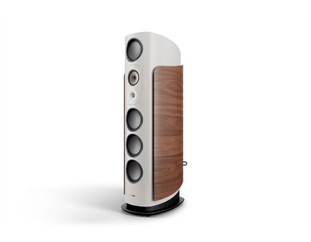 Canton REFERENCE ALPHA 1 /STÜCK Passive Standlautsprecher Warm Grey seitlich 2