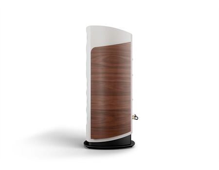 Canton REFERENCE ALPHA 1 /STÜCK Passive Standlautsprecher Warm Grey seitlich R