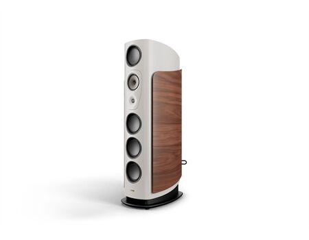 CANTON REFERENCE ALPHA 2 /STÜCK Passive Standlautsprecher Warm Grey seitlich 2