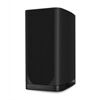 Wharfedale EVO 5.2 /Paar Passive Kompaktlautsprecher Schwarz Matt Vorderseite + Abdeckung
