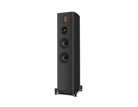 Wharfedale EVO 5.3 /Paar Passive Standlautsprecher Schwarz Matt Vorderseite