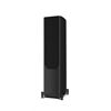 Wharfedale EVO 5.3 /Paar Passive Standlautsprecher Schwarz Matt Vorderseite + Abdeckung