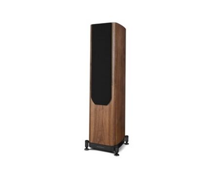 Wharfedale EVO 5.3 /Paar Paasive Standlautsprecher Walnuss Vorderseite + Abdeckung