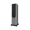 Wharfedale EVO 5.4 /Paar Passive Standlautsprecher Luna Grey Matt Vorderseite + Abdeckung