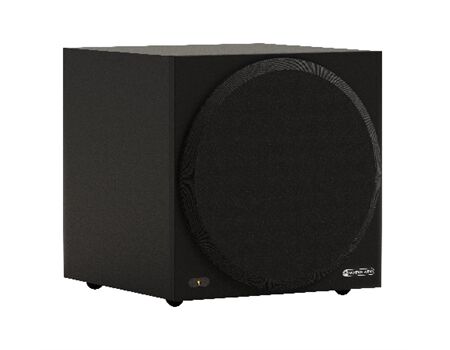 Monitor Audio Vestra W10 Subwoofer Schwarz Seitenansicht