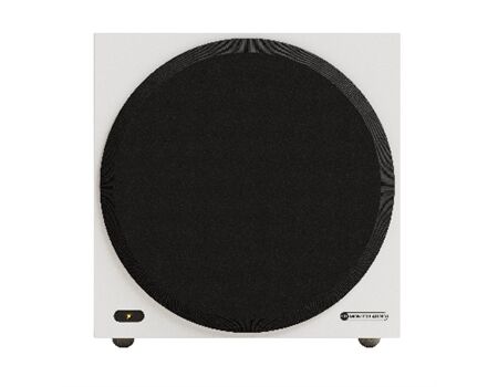 Monitor Audio Vestra W10 Subwoofer weiß Vorderseite