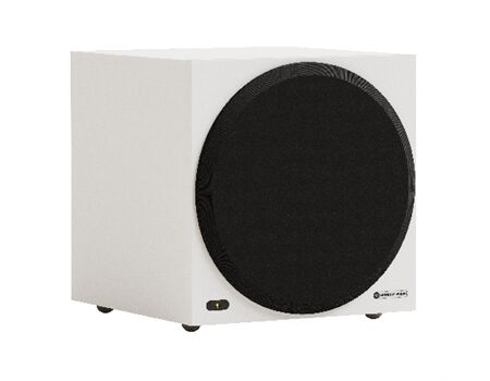 Monitor Audio Vestra W10 Subwoofer weiß Rückseite