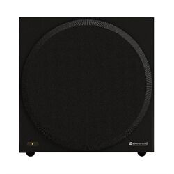 Monitor Audio Vestra W12 Subwoofer Schwarz Matt Vorderseite