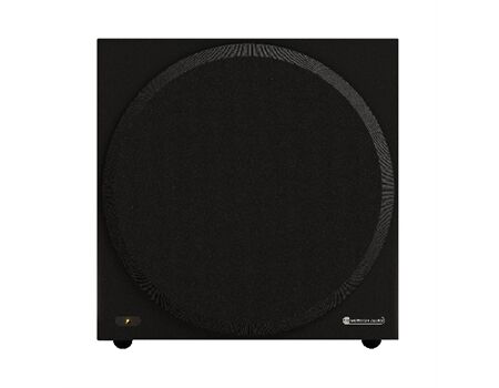 Monitor Audio Vestra W12 Subwoofer Schwarz Matt Vorderseite