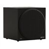 Monitor Audio Vestra W12 Subwoofer Schwarz Matt Seitenansicht