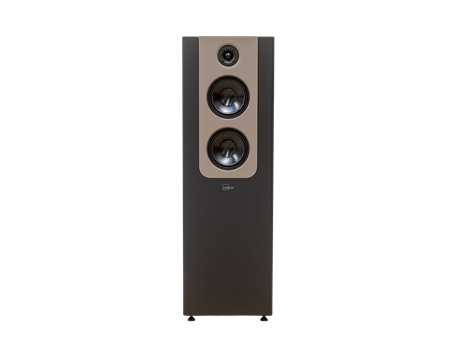 Lyngdorf FR-2 Passive Standlautsprecher schwarz mit mocca Schallwand /Stück
