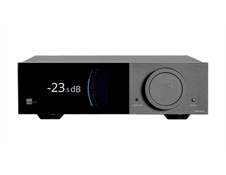 Lyngdorf TDAI-2210 Streaming Verstärker & Receiver Schwarz Vorderseite