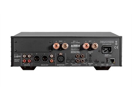 Lyngdorf TDAI-2210 HighEnd Analog, Phono, HDMI 2.1 Eingang Rückseite