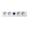 KEF Reference 4 Meta Center HG Weiß Blau Vorderseite