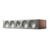 KEF Reference 4 Meta Center Satin Walnut / Silver Seitenansicht