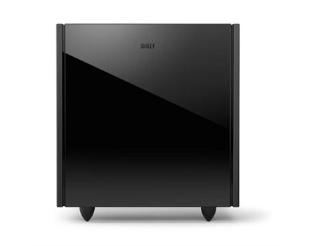 KEF REFERENCE 8b Subwoofer Schwarz Vorderseite