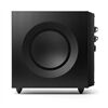 KEF REFERENCE 8b Subwoofer Schwarz Seitenansicht