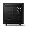 KEF REFERENCE 8b Subwoofer Schwarz Rückseite