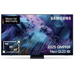 Samsung GQ QN990F QLED 8K Serie 2025 Alle Zollgrößen