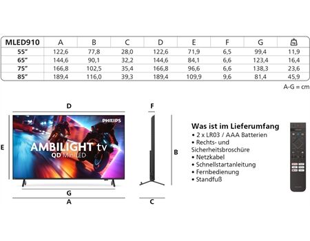 Philips 85MLED910/12
